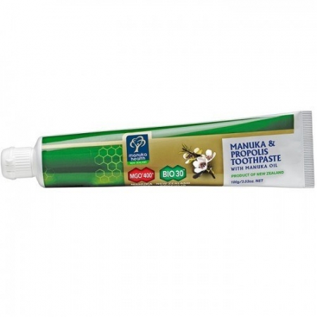 Manuka MGO™ Pasta do zębów z Miodem 400+ Propolisem BIO 30™ i Olejkiem Manuka(100 ml)